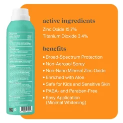 Sunscreen-Thinkbaby Thinksport Kids Clear Zinc Sunscreen