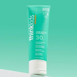 Outdoor Spray + Repellents|Sunscreen-Thinkbaby Thinksport Kids Clear Zinc Sunscreen