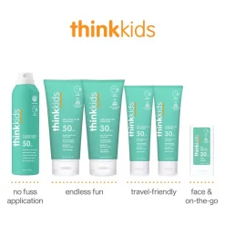Sunscreen-Thinkbaby Thinksports Kids SAFE Sunscreen SPF50 (6 oz)