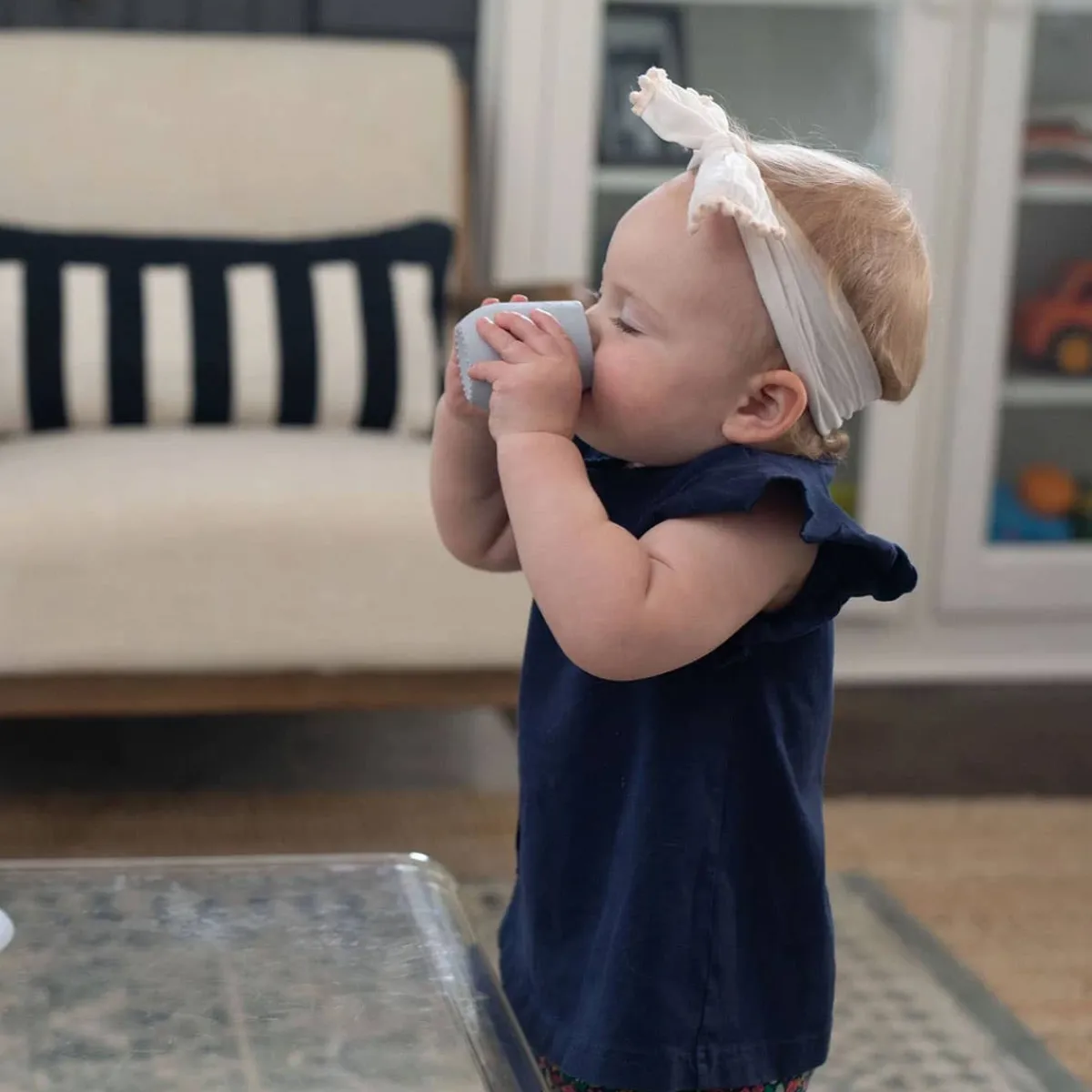 Kids Drinkware|Sippy Cups + Straw Cups-Ez Pz Tiny Cup