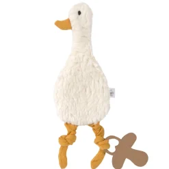 Loveys|Pacifiers + Clips-Lassig Tiny Farm Knitted Baby Comforter