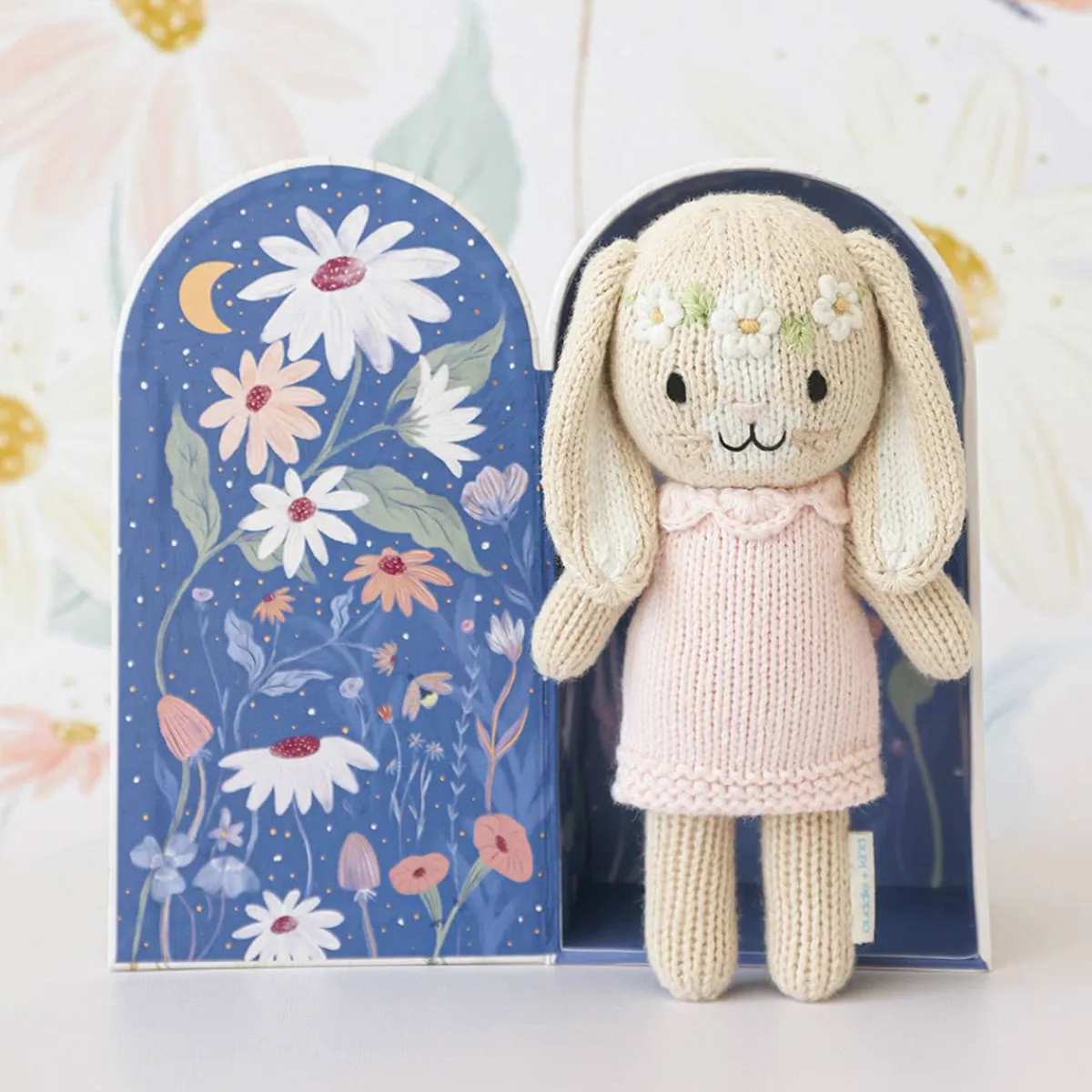 Knit Animals-cuddle + kind Tiny Knit Doll