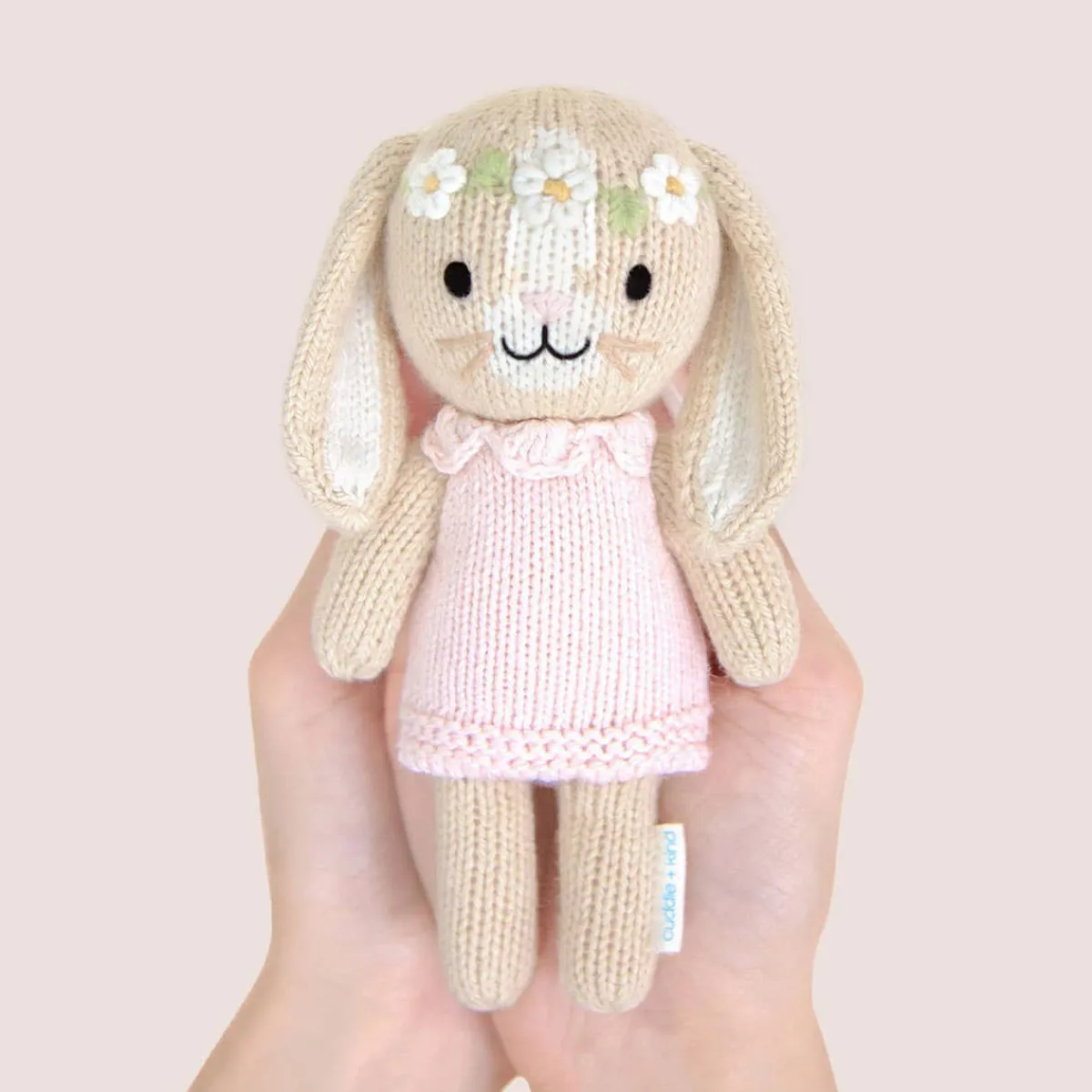 Knit Animals-cuddle + kind Tiny Knit Doll