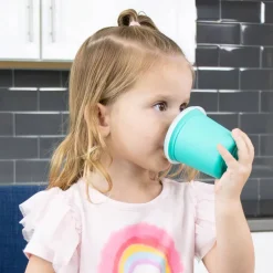 Kids Drinkware|Sippy Cups + Straw Cups-Re-Play Tiny Tumbler with Lid