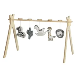 Activity Gyms-Quax Tipi Activity Arch with Tricot Toys