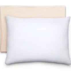 Pillows-Comfycubs Toddler Pillow with Muslin Pillow Case