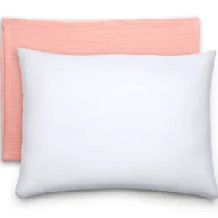 Pillows-Comfycubs Toddler Pillow with Muslin Pillow Case