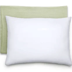 Pillows-Comfycubs Toddler Pillow with Muslin Pillow Case