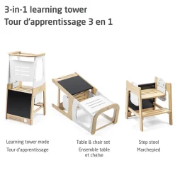 Educational Towers-Maxi-Cosi Toucan 3-in-1 Tower Natural White