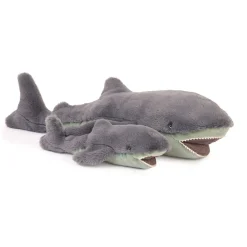 Plush Animals-Moulin Roty Tout Autour Du Monde - Shark Large