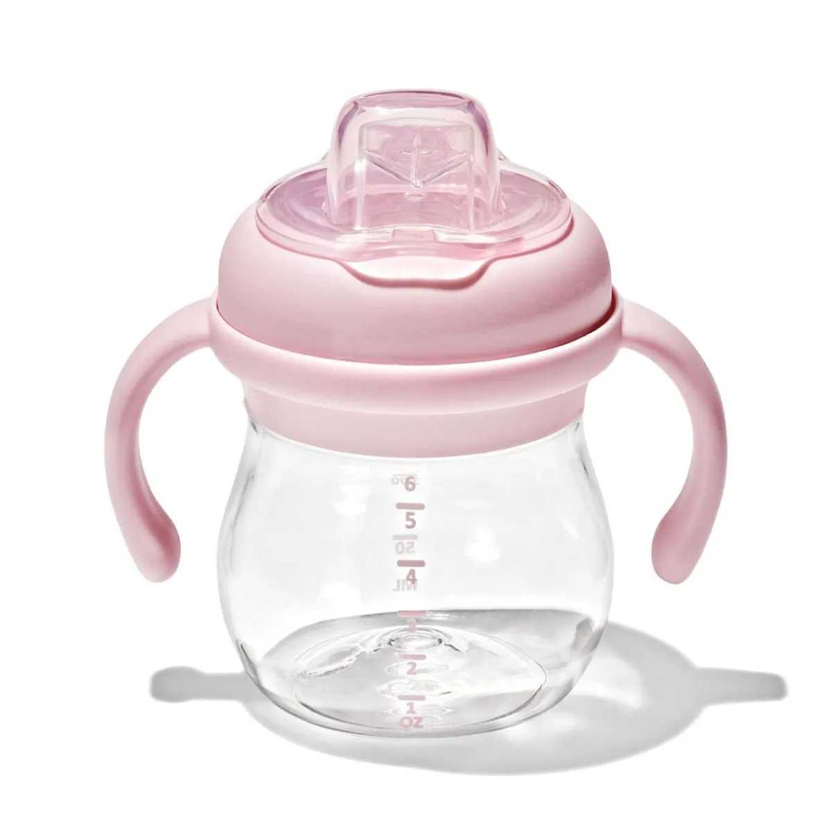 Kids Drinkware|Sippy Cups + Straw Cups-Oxo Tot Transition Soft Spout Sippy Cup with Removable Handles (6 oz)
