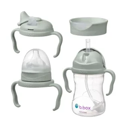 Kids Drinkware|Sippy Cups + Straw Cups-B.Box Transition Value Pack