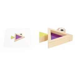 Puzzles|Wooden Toys-Janod Translucent Blocks