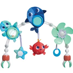 Stroller Toys-Tiny Love Treasure the Ocean Musical Nature Stroller Arch