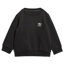 Track Suits-Adidas TreFoil CS Set Black