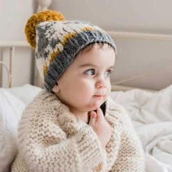 Winter Hats-Huggalugs Knit Hat T-Rex