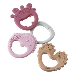 Pacifiers + Clips-B.Box Trio Teether