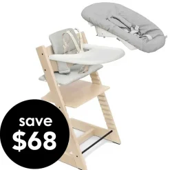 High Chairs & Boosters|Highchairs + Boosters-Stokke Tripp Trapp® High Chair² Complete with Newborn Set