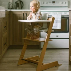 High Chairs & Boosters|Highchairs + Boosters-Stokke Tripp Trapp® High Chair² Complete - Natural/MosaicGreen