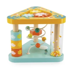 Wooden Toys|Play + Learn Toys-Janod Tropik Multi-Activity Triangle