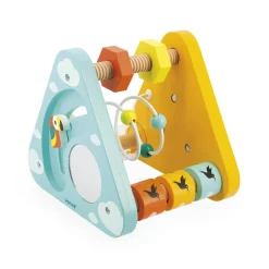 Wooden Toys|Play + Learn Toys-Janod Tropik Multi-Activity Triangle