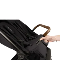 Travel Strollers|Double Strollers-Nuna TRVL DUBL Stroller Caviar