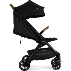 Travel Strollers-Nuna TRVL Stroller Caviar