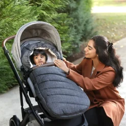 Stroller Accessories-Romer Tura Winter Kit (Cover + Gloves)