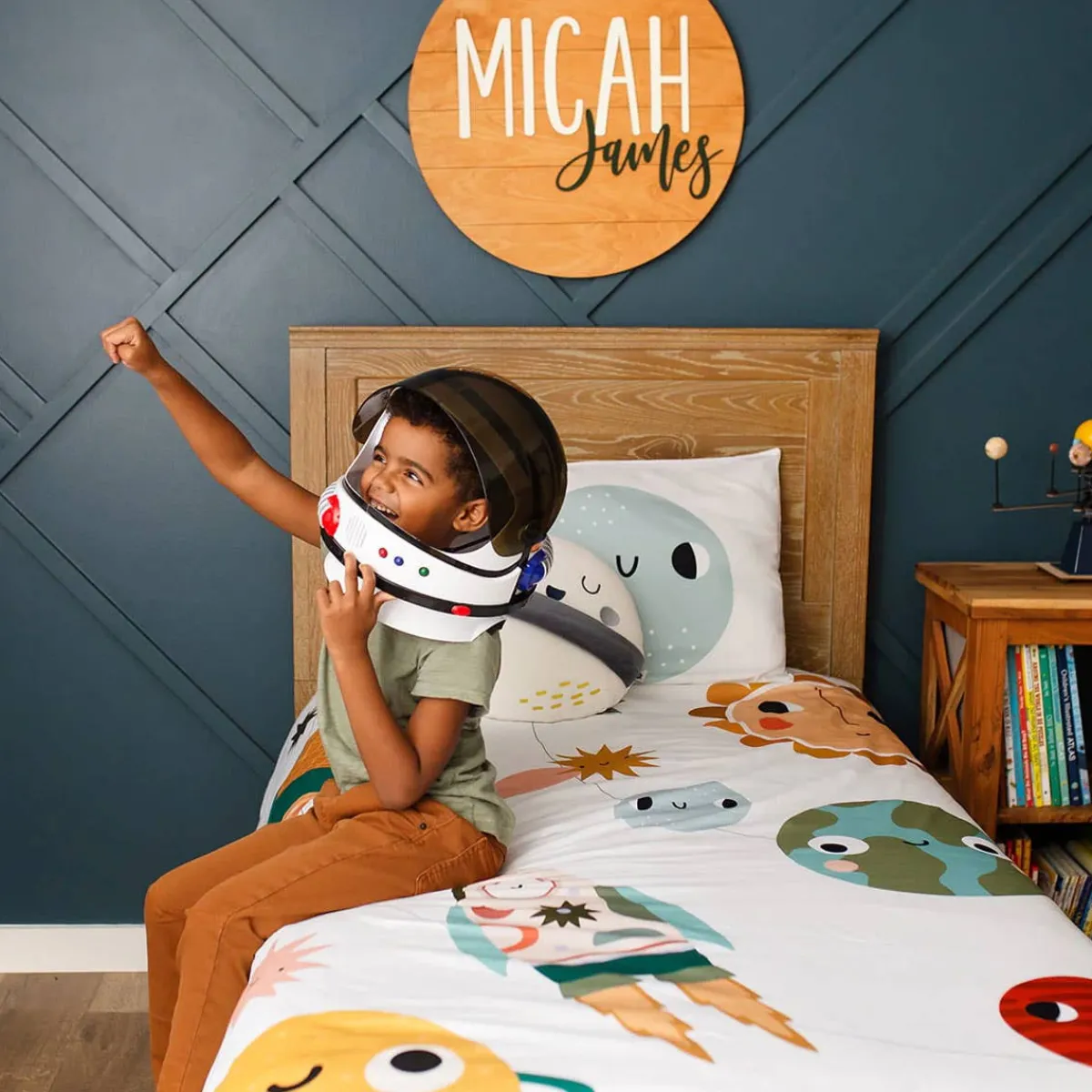 Kids Bedding-Rookie Humans Twin Duvet Set