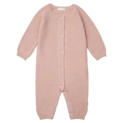 Rompers|Onesies-Noppies U Playsuit Knit Monrovia Rose Smoke