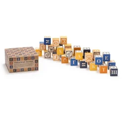Wooden Toys|Blocks + Shape Sorters-Uncle Goose Ukrainian ABC Blocks