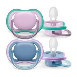 Pacifiers + Clips-Philips Avent Ultra Air Pacifier 6-18M (2 Pack)