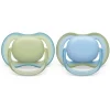 Pacifiers + Clips-Philips Avent Ultra Air Pacifier 0-6M (2 Pack)