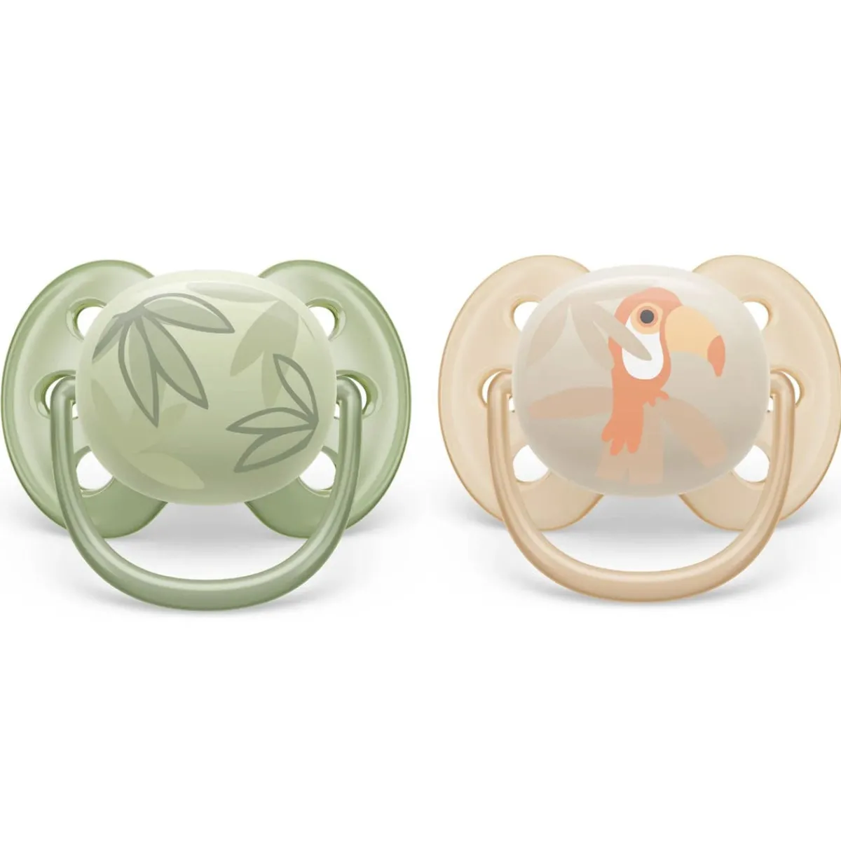 Pacifiers + Clips-Philips Avent Ultra Soft Pacifier (2 Pack)
