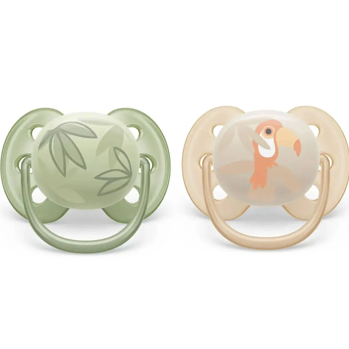 Pacifiers + Clips-Philips Avent Ultra Soft Pacifier (2 Pack)
