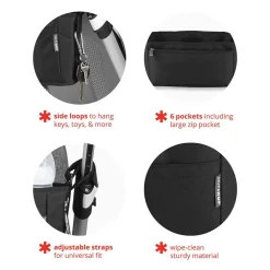 Stroller Accessories-Skip Hop Ultra Stroller Organizer