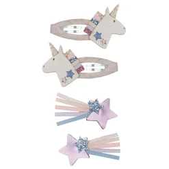 Hair Accessories-Mimi & Lula Unicorn Clic Clacs