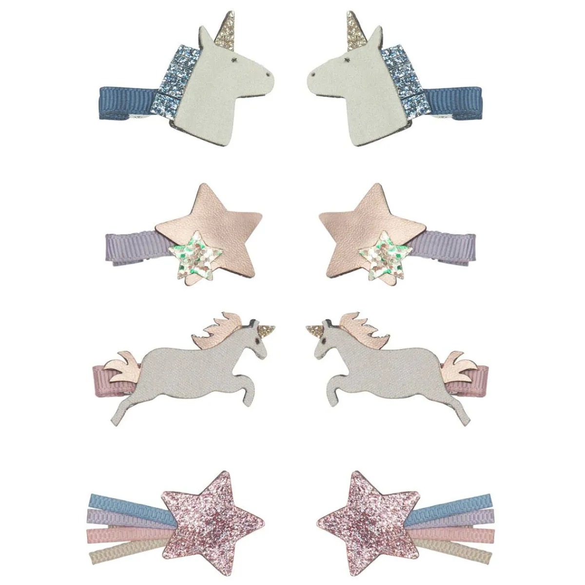 Hair Accessories-Mimi & Lula Unicorn Mini Clips