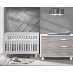 Nursery Collections|Convertible Cribs-Tulip Urban Convertible Crib & 3 Drawer