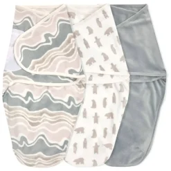 Blankets|Sleep Sacks + Wraps-aden + anais Velboa Easy Swaddle Wrap (3 Pack)