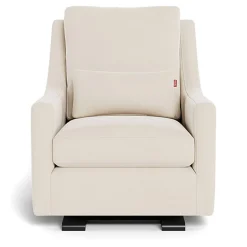 Gliders-Monte Design Vera Glider - European Fabric with Espresso Base