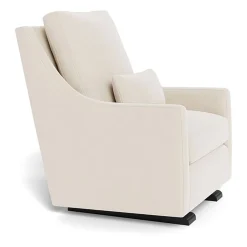 Gliders-Monte Design Vera Glider - European Fabric with Espresso Base