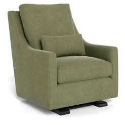 Gliders-Monte Design Vera Glider - European Fabric with Espresso Base