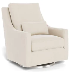 Gliders-Monte Design Vera Glider - European Fabric with Swivel Base