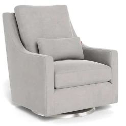 Gliders-Monte Design Vera Glider - European Fabric with Swivel Base