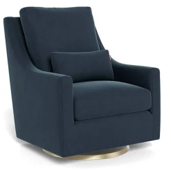 Gliders-Monte Design Vera Glider - European Fabric with Swivel Base