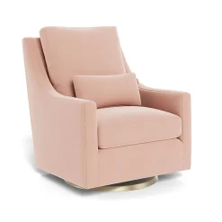 Gliders-Monte Design Vera Glider - Fabric with Swivel Base