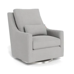 Gliders-Monte Design Vera Glider - Fabric with Swivel Base