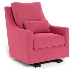 Gliders-Monte Design Vera Glider - Fabric with Espresso Base