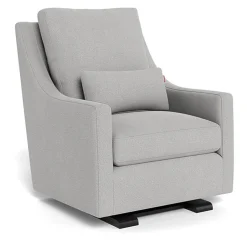 Gliders-Monte Design Vera Glider - Fabric with Espresso Base